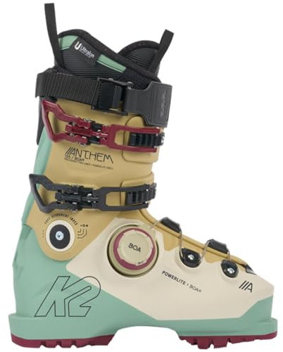 K2 Anthem 105 Boa Skischuhe, Weiß, Damen – Größe 42,5 – Weiß