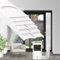 FASCINATDECO Kit Fenêtre Climatiseur Mobile, Kit Calfeutrage Climatiseur pour Porte Fenêtre, Kit Calfeutrage Fenetre Climatiseur Mobile avec Adaptateur de Tuyau (Ø15cm, 43-229cm)