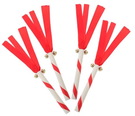 BESPORTBLE Cheerleading Pompom Requisiten 4pcs Boom Sticks Sport Party Favors Für Kindergarten