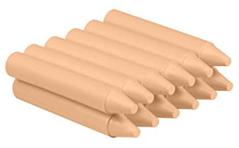 Jovicolor 980 – Wachsmalstifte, 12 Stück, Hautfarben