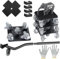 Tapvai Möbeltransport Profi-Set, 5 Möbelroller und 1 Lastenheber (inkl. Anti RUTSCH Pads), 360° drehbar und arretierbar, Der Innovative Möbelheber für schwere Möbel von, Maximale Belastung 2400 kg