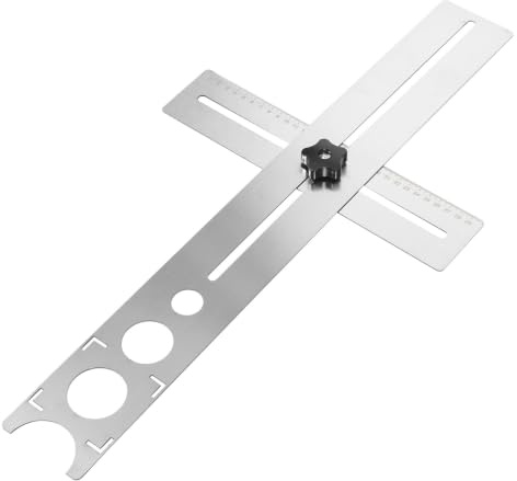 FOYTOKI Localizador de Agujeros para Azulejos Regla Universal 60 cm