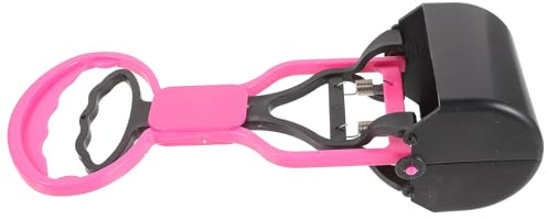 TOYANDONA Ramasse-crottes Pliable pour Petit Chien, Pelle à Crottes Rouge Petite Taille en Plastique Résistant à l'usure Poignée Épaisse, Outil Pratique pour Promenade et Nettoyage