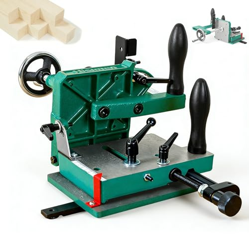 Tenoning Machine for Table Saw, Heavy Duty Tenon Jig, Precision Mortise Processing Tool with Maximum Clamping of 82.5 mm
