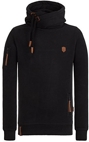 Naketano Herren Kapuzenpullover Pimp Hoodie-X-Large-Black