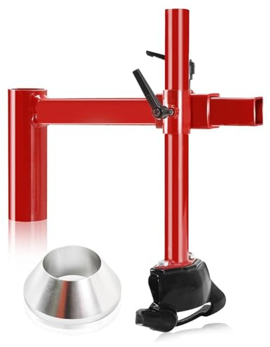 RASTKY Tete de Canard Demonte Pneu, Kit de Montage Manuel de Pneus, Changeur de Pneus Manuel, Kit de Tête de Canard en Acier au Carbone à Friction Réduite pour Pneus de Voiture de 16 à 21 Pouces