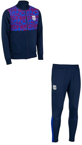 Survêtement Barça FC Barcelone - Collection Officielle FC Barcelona - Taille Enfant 10 Ans
