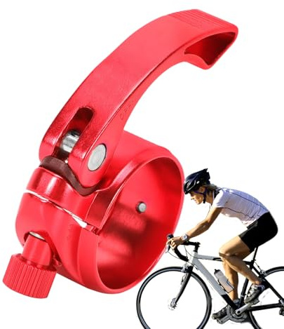 Seat Post Bicycle - Ride with Seat Clamp | Seat Post Clamps | Bicycle Seat Post Clamps | Aluminium Alloy 41 mm Seat Care Product Clamp Quick Release Seatpost | Tube Clip - Fixed
