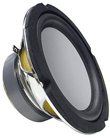 Scatola da 165 mm di subwoofer con membrana in alluminio da 150 watt 4 ohm