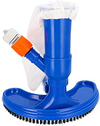 Duraol Aspirateur Jet Vac avec brosses I Aspirateur de Piscine de Haute qualité Selon Le Principe Venturi I À raccorder au Tuyau d'arrosage I Nettoyeur de Piscine avec Filet pour Un Nettoyage Optimal