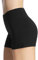 iloveSIA Shorts Damen kurz Schwarz Frauen Blickdicht Sport-Fitness Shorts Slim fit Shorty, M
