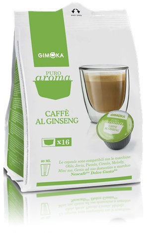 192 Capsule COMPATIBILI Dolce Gusto GIMOKA Caffe' AL Ginseng