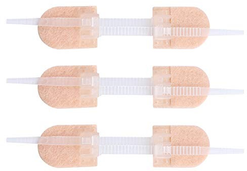 EXCEART 3 Stück Flexible Bandage Bandaid Schnittwunde Reparatur Bandage Reißverschluss Wundbandagen Kleber Hämostatische Bandaid für Frauen Männer Hautfarbe 7X1. 5Cm