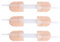 EXCEART 3 Stück Flexible Bandage Bandaid Schnittwunde Reparatur Bandage Reißverschluss Wundbandagen Kleber Hämostatische Bandaid für Frauen Männer Hautfarbe 7X1. 5Cm