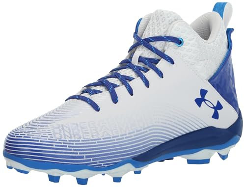 Under Armour Herren Hammer 2.0 Mc Fußballschuh, (105) White/Royal/Royal, 46 EU