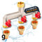 Gardazon 3-Wege Wasserhahn Adapter - 3/4” Zoll Y Verteiler mit Absperrventil und 3 Stück Adapter, Doppelanschluss - Ideal für Gardena System, Wasseranschluss Verteiler für Garten und Waschmaschine