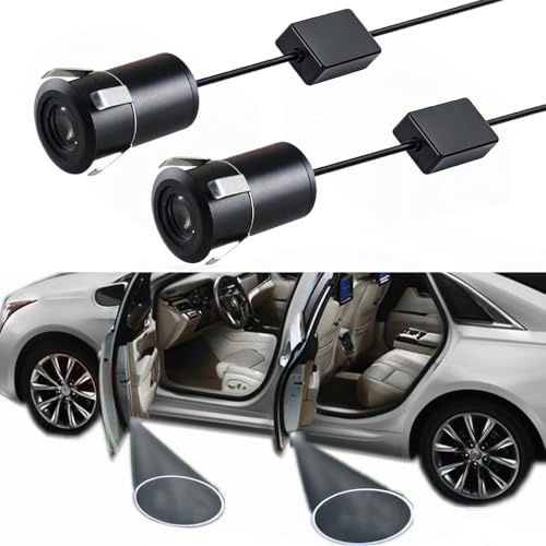 NewL Upgrade 2PCS Custom Logo Led Car Door Welcome Logo Light LED Courtesy Projector Ghost Shadow Lamp