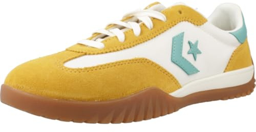 Converse Tenis Unisex Run Star Trainer para Adultos, Sunny Angle/Egret, 7.5 Women/6 Men