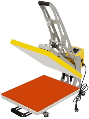 2 500 W överföringspress, 40 x 50 cm med LCD-pekskärm, halvautomatisk värmepress-maskin med intelligent temperatur- och tidskontroll, för t-shirts, väskor och textiltryck