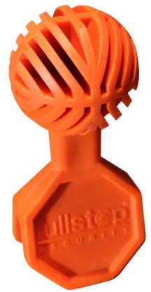 RinTalen Purpleline Hitchlock Security Ball for Caravan & Trailer, Orange, Practical