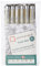 Zentangle Tool Set, 6 schwarze Pigma Micron