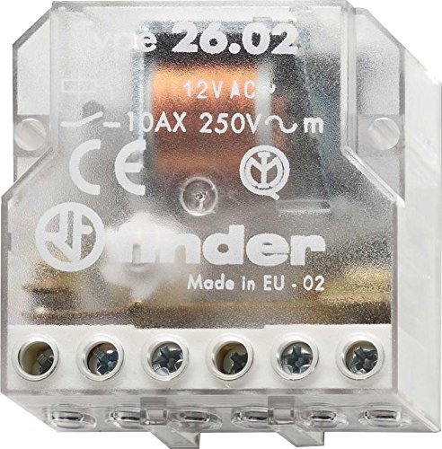 Finder 260882300000PAS - Interruptor de control remoto caja de persiana 2 NA 230 VCA 10 A 4 secuencias