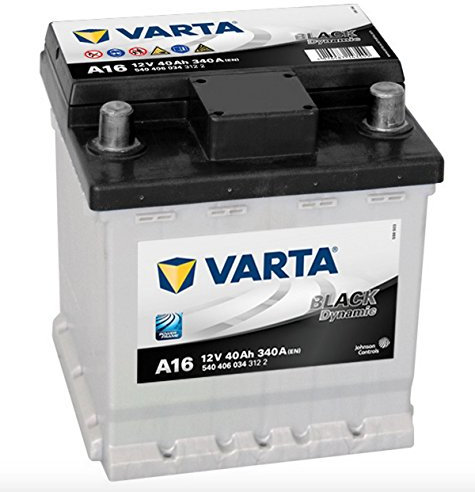 Varta 5404060343122 Starterbatterie in Spezial Transportverpackung und Auslaufschutz Stopfen