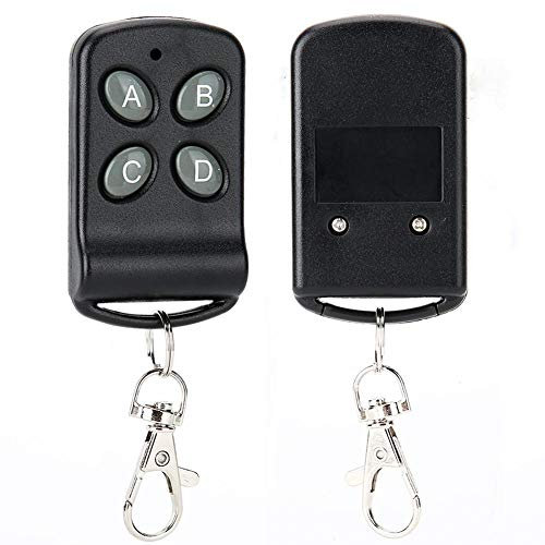 Télécommande de Garage, Clonage Électrique sans Fil Porte Universelle Ouvre-Porte de Garage Télécommande pour Porte Garage, Portes Électriques, Systèmes de Chauffage, etc.