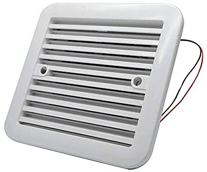 12V Kühlung Abluftventilator Belüftung für Wohnmobile Caravan Van White