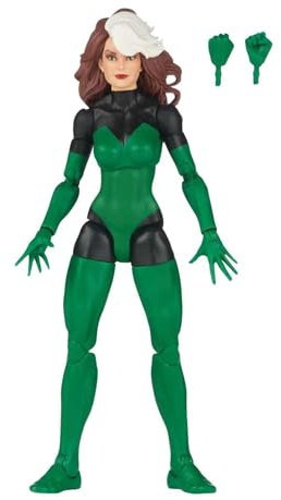 Marvel Hasbro Legends Series Rogue, Uncanny X-Men samlarobjekt 15 cm actionfigurer, 2 tillbehör