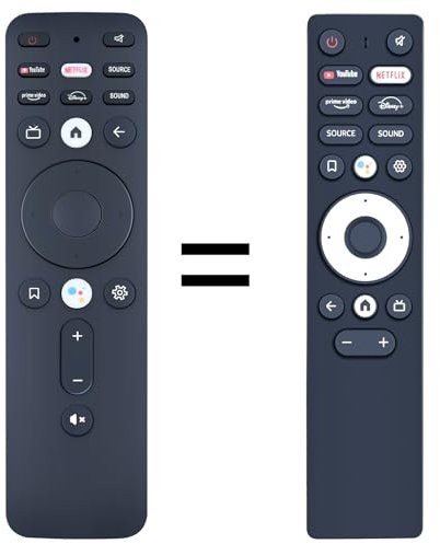 GOUYESHO Nouvelle télécommande vocale pour Nokia Streaming Stick 800 801