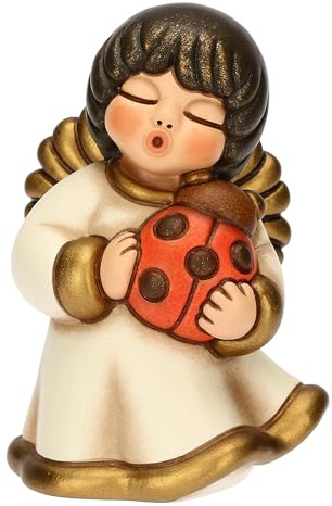 THUN - Angelo custode Fortuna- cernamica - Collezione Angeli - 5,0 x 4,9 x 7,5 cm