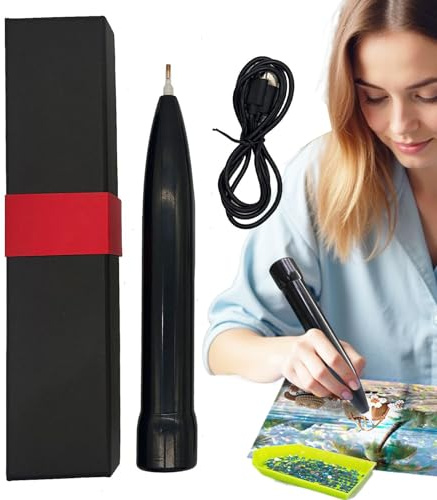 Gem Art Pennor - Gem Art Painting Pen, Automatic Suctering Craft Accessories Hobbyverktyg för flickor pojkar barn män mamma familj barn projekt
