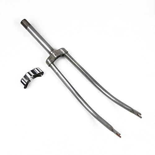 OldNewBikes Fourche Type Phillips en Acier pour vélo Classique avec Roue de 26 et Cadre de 20, Non Peinte