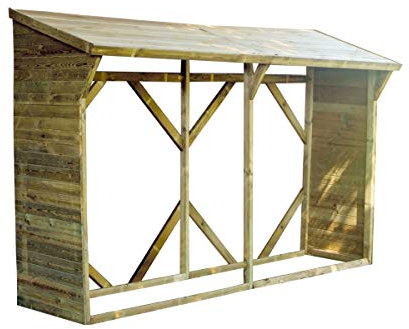Madeira Abri à bûches en Bois - 4,4 stères
