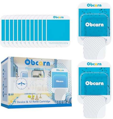 2 Stück Mückenstecker thermacell mückenabwehr Elektrische Fliegenfalle UV-Strahlen mückenlampe, Stumm Mückenfalle für Mücken und Fruchtfliegen Innenbereich (Weiß, 2 Stück)