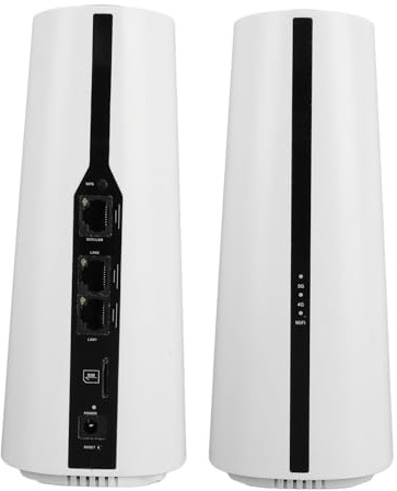 5G CPE Router mit SIM Kartensteckplatz, 1800 Mbit/s Hochgeschwindigkeits 2,4G/5,8G Router CPE Router Modem Dualband SA NSA für Smarthome Office Indoor, Unterstützt 64