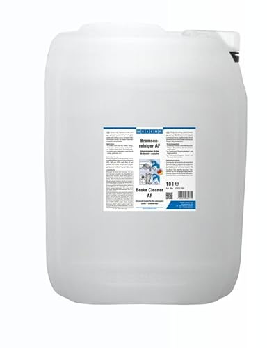 WEICON Limpiador de frenos AF 10 L, limpiador para coche, moto y bicicleta, sin acetona