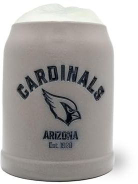 Bavariashop | ®NFL PREMIUM Team-Krug Arizona Cardinals | NFL Fankrug mit Team Logo | American Football Sammlerkrug | 0,5 Liter
