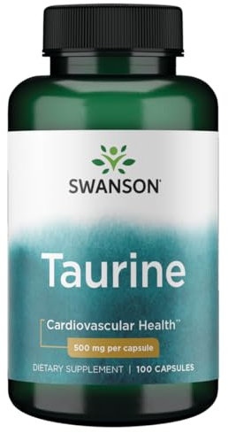 Swanson Taurine, 500mg - 100 caps