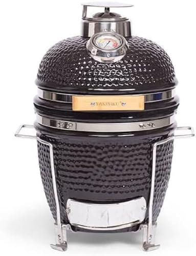 Yakiniku Kamado Mini Y110001 Barbecue en céramique avec cadre de transport inclus 11