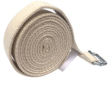 BESPORTBLE Übungsgürtel Aerial Yoga-Gurt Yoga-hängematte Yoga-trainingshängematte Trainieren Yogagurte Tragegurt Für Yogamatte Dehnen Stretchgürtel Für Damen Yogamatten Für Männer Weiß