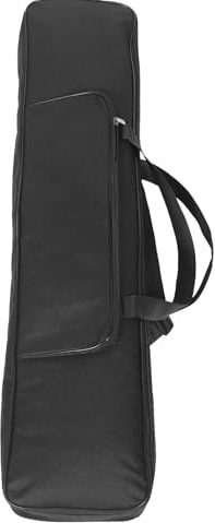 FUTUREORYY Bolsa para Teclado de Piano de Teclas con Diseño Reforzado Acolchado Interior Correas Ergonómicas para Hombro y Protección contra Golpes Portátil Resistente para Piano