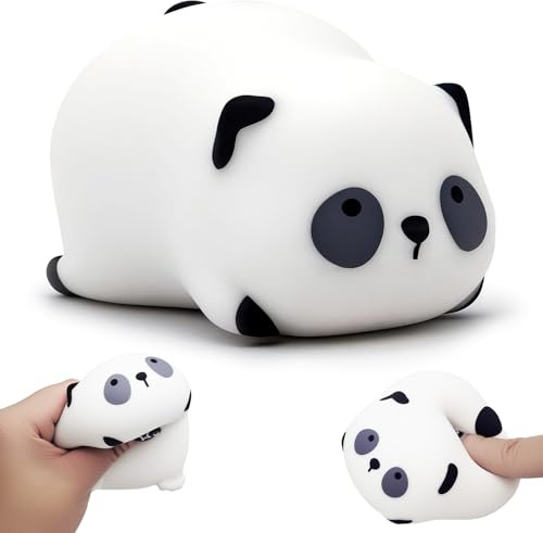 Antistress Morbido Squishy,Squishies Panda Morbido,giocattolo antistress elastico,Kawaii Animali Schiuma Giocattoli Antistress,Perfetto per Ansia e Relax