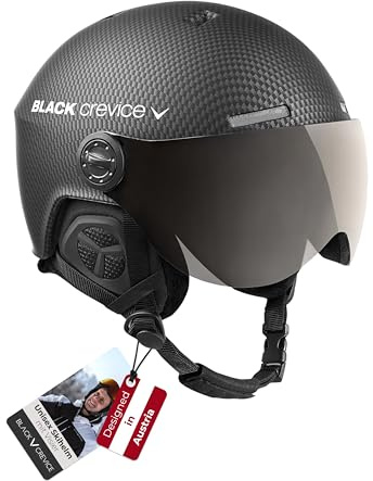 Black Crevice Casco da sci per adulti Gstaad