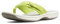 Clarks Women's Breeze Sea Flip-Flop, Lime Synthetic, 6.5 UK