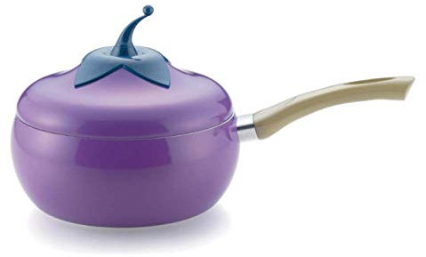 qiuqiu Emaille-Suppentopf, Gusseisen-Tomaten-Kokotte, Antihaft-Kochtopf, Multifunktions-Kochtopf, Nickelfreier Suppentopf, Langsam Kocher, Eintopf