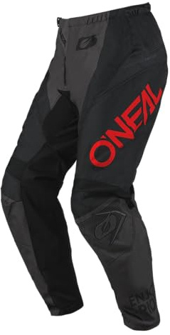 O'NEAL ELEMENT Hose Kinder RACEWEAR Schwarz/Grau/Rot/Größe 28 (16/18)