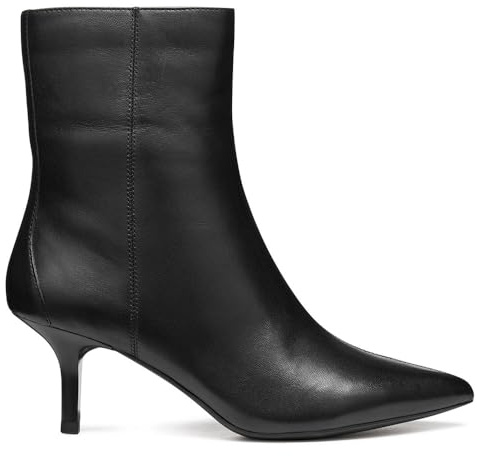 Geox Botas de tobillo D Kleopy para mujer, color negro, talla 41 EU, Negro, 41 EU