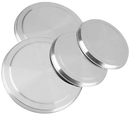 Hemobllo 1 Set Spislock Elektriska Spisar Lock Spis Tops För Elektriska Brännare Spis Tops För Gasspis Gasspis Brännarlock Spisskydd Ugnslock För 4 st